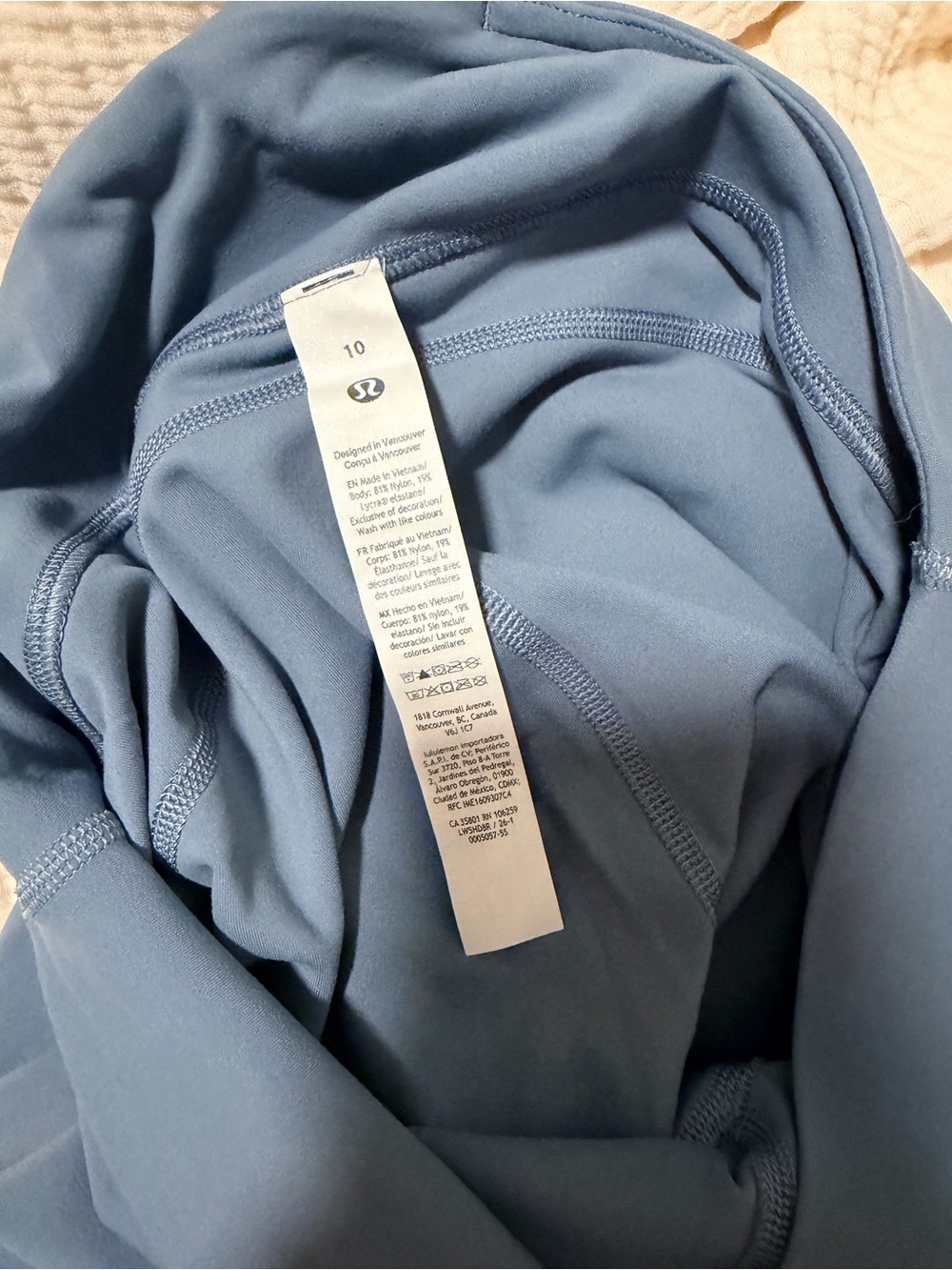 lululemon athletica High-Rise Flared Leggings in Slate Blue - Picture 7 of 7